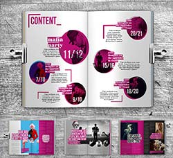 indesign模板－创意杂志(通用型)：Creative Magazine Template